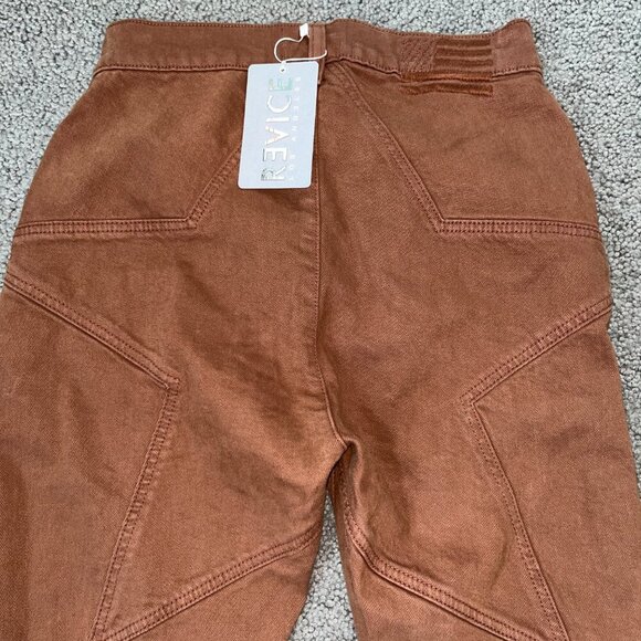 REVICE DENIM VENUS FLARES IN ROCKY ROAD NEW WITH TAGS  HIGH WAIST FLARE W28 TALL - Picture 5 of 13